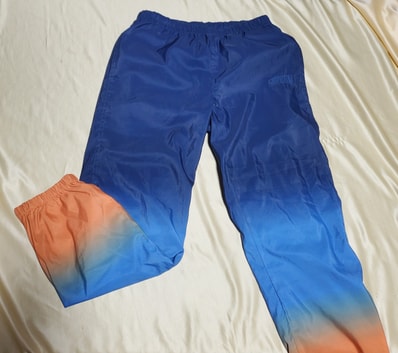 2018 Supreme Gradient Track Pant Navy Size Small 検/ 18 ss シュプリーム グラデーション トラック パンツ ネイビー 階調 紺色