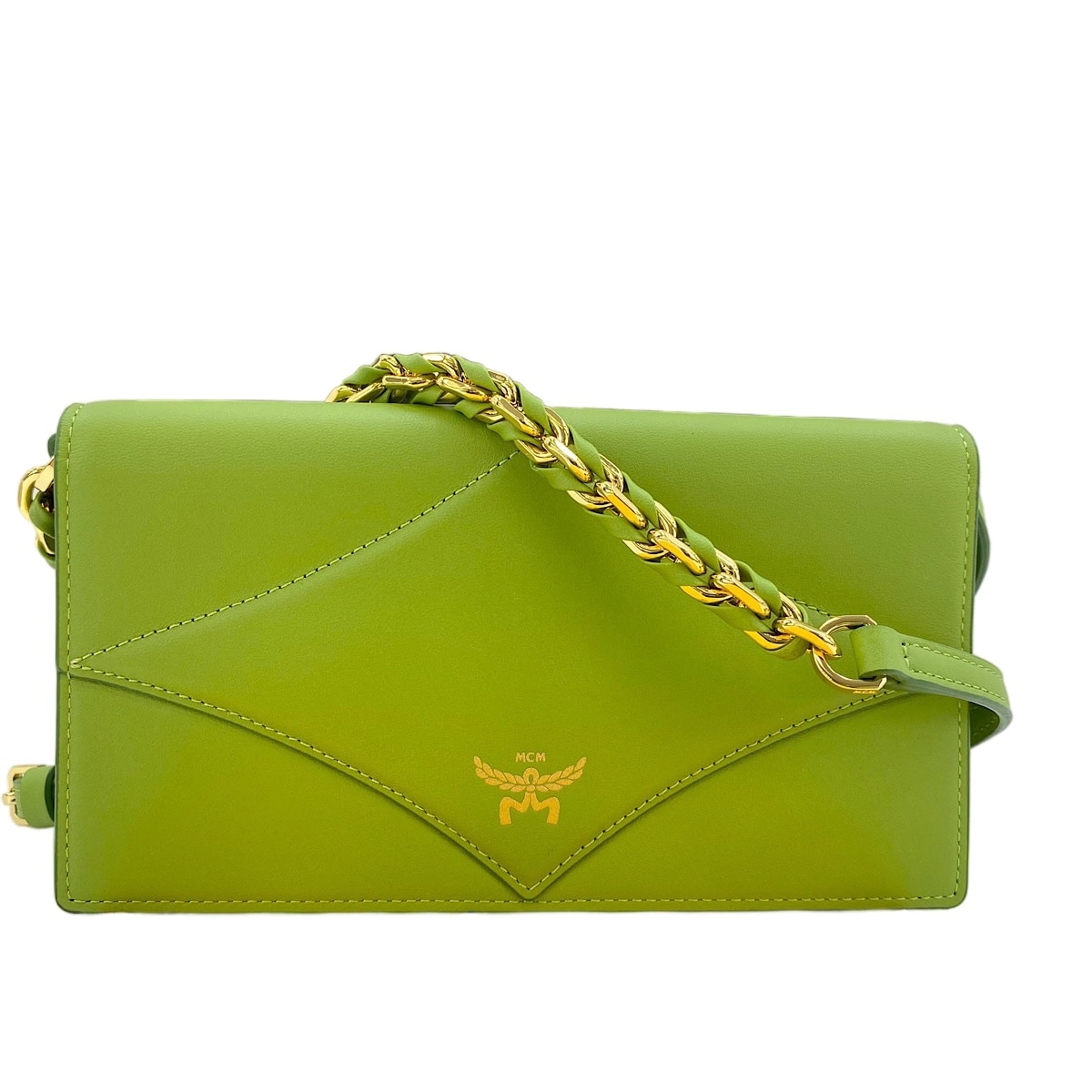 エム・シー・エム MCM レザー 2WAY ポーチ【中古】
