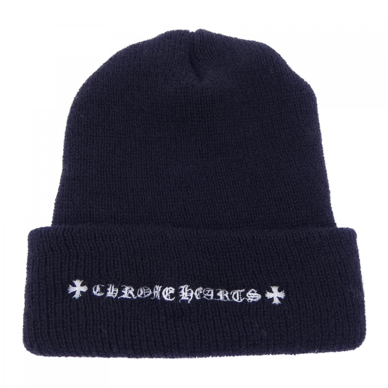 Chrome Hearts Wool Watch Cap CH Plus "Black/White"