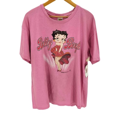 コピーライト2006 キャラクタープリント クルーネック 半袖Tシャツ【1143046606047】