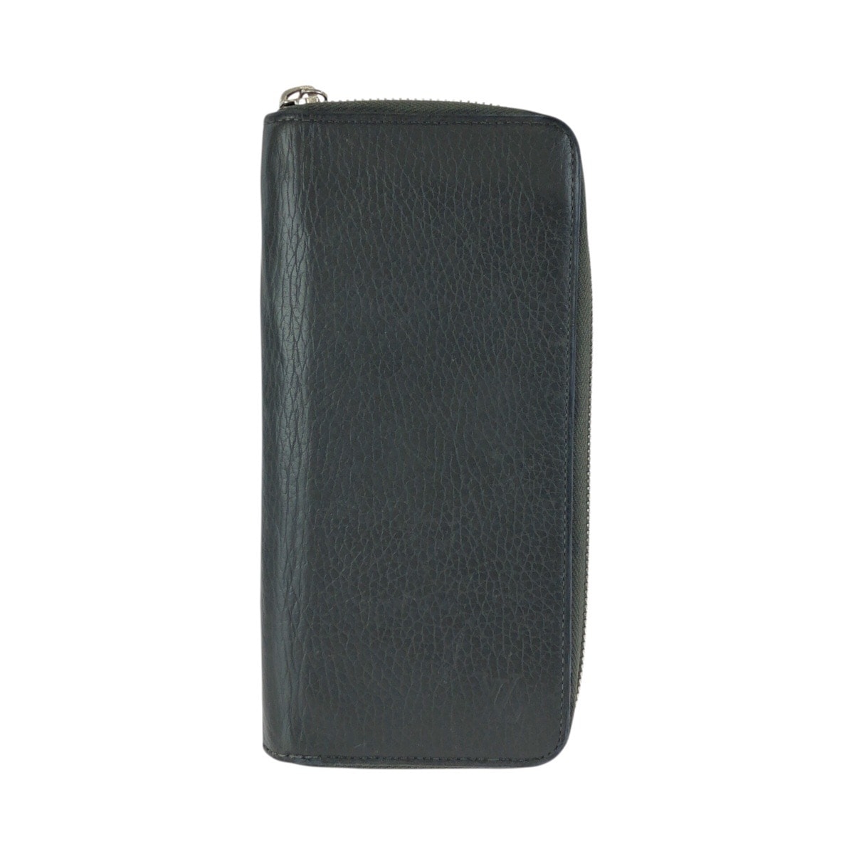 LOUIS VUITTON ルイヴィトン トリヨン ジッピーウォレット ヴェルティカル ブラック 黒 シルバー金具 レザー 長財布 ラウンドファスナー 600787 【中古】