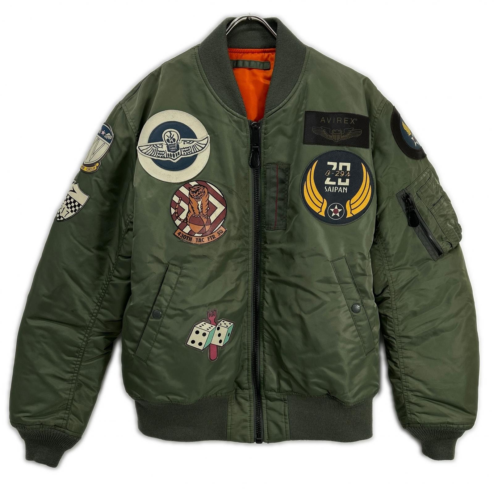アヴィレックス 6152164 カーキ TOPGUN MA-1 フライトジャケット
