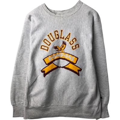 古着 90年代 チャンピオン リバースウィーブ 刺繍タグ カレッジスウェットシャツ トレーナー USA製 メンズXL相当 ヴィンテージ/eaa635721