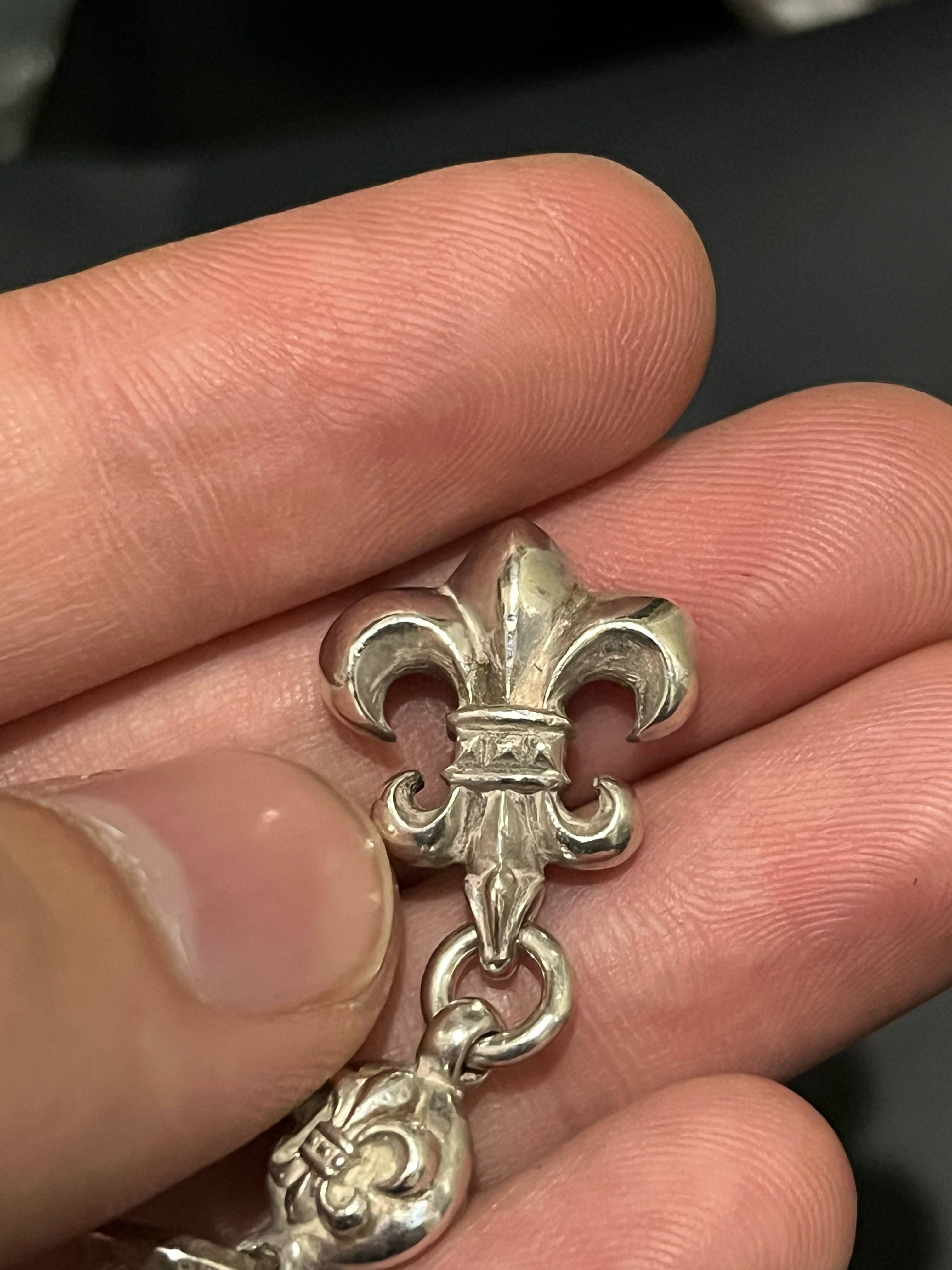 Chrome Hearts 1 Ball BS Flare Charm "Silver"