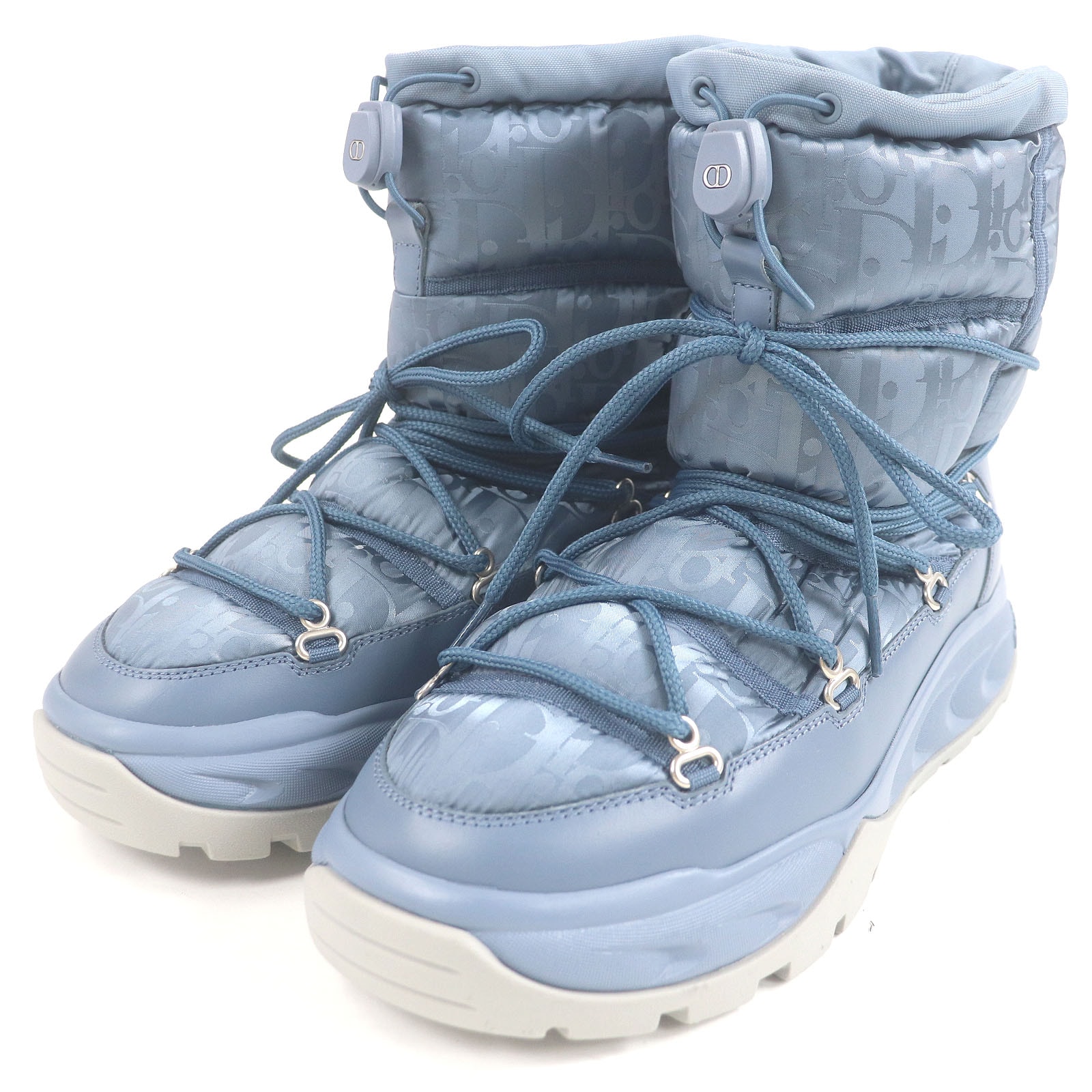 未使用品 ディオールオム ピーター・ドイグ ブーツ ライトブルー メンズ 40