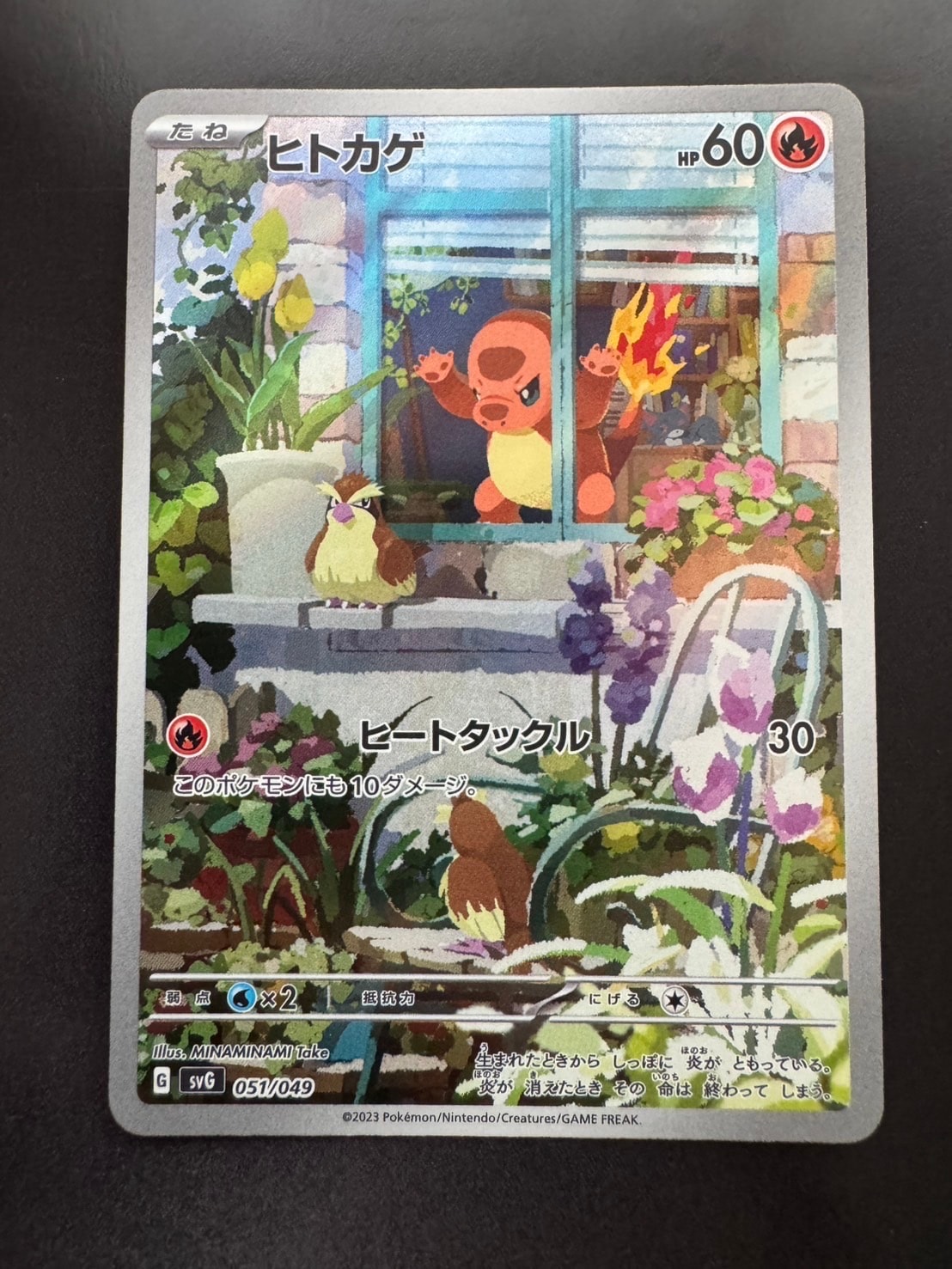 PSA10】ヒトカゲ :フルイラスト [SVG 051/049](スペシャルデッキセット
