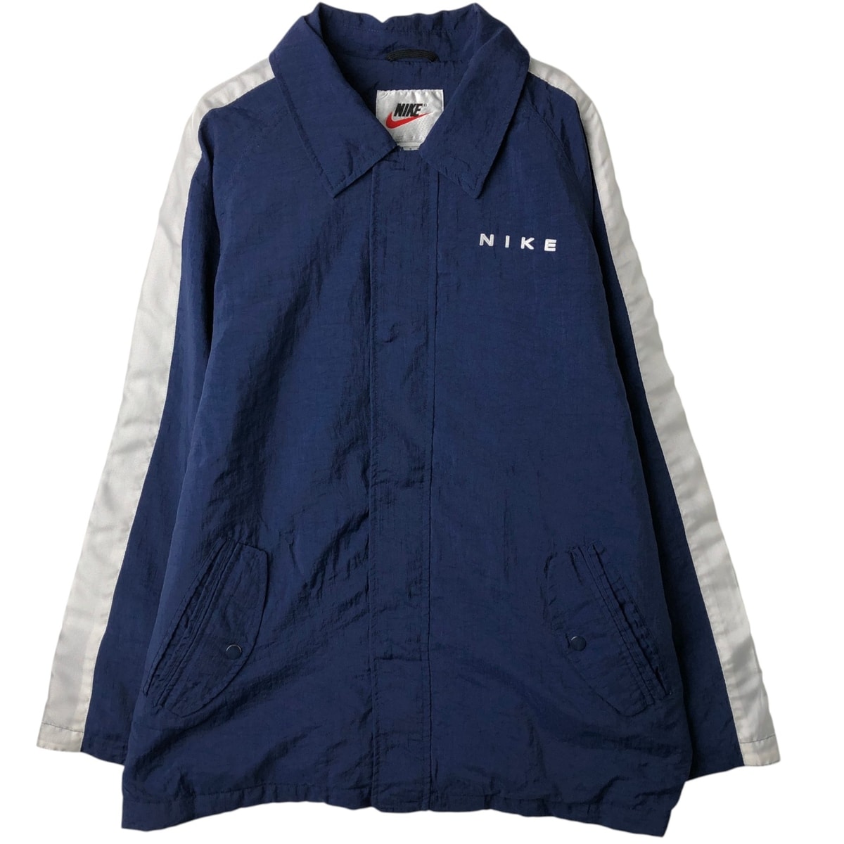 古着 90年代~ ナイキ NIKE バックロゴ ウインドブレーカー メンズM相当/eaa629312