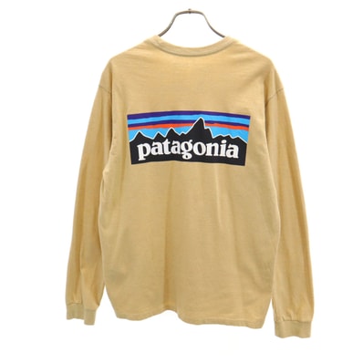 patagonia パタゴニア 長袖 Tシャツ XS イエロー系 ロンT アウトドア STY38518