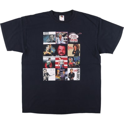 古着 フルーツオブザルーム FRUIT OF THE LOOM ROCKIN' THE WORLD PAPA JOHNS PIZZA バンドTシャツ バンT メンズXL相当/eaa529314