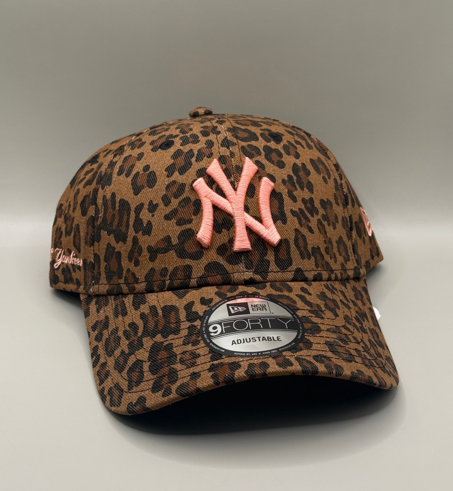 【限定発売】New Era 9FORTY ニューヨーク・ヤンキース ピンクレオパード