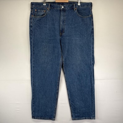古着 リーバイス Levi's デニム パンツ テーパード バギー ジーパン 大きいサイズ w44 L32 ブルー系 メンズ