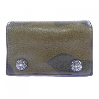 クロムハーツ CHROME HEARTS 3 FOLD CRS BALL クロスパッチ WALLET