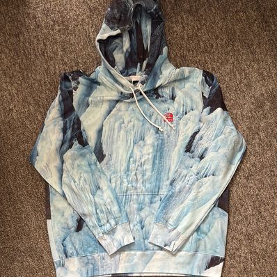 Supreme x The North Face Ice Climb Hooded Sweatshirt "Multi"