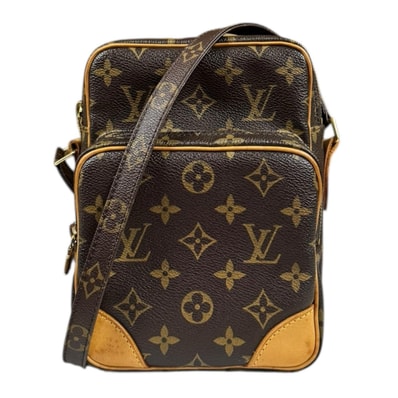 ルイヴィトン アマゾン モノグラム ショルダーバッグ モノグラムキャンバス M45236 ブラウン レディース LOUIS VUITTON 中古