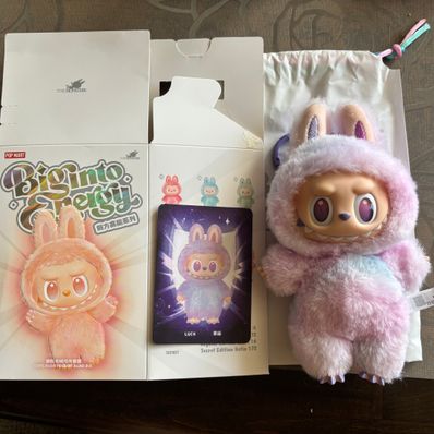 POP MART THE MONSTERS (LABUBU) Big into Energy Series Plush Pendant LUCK
