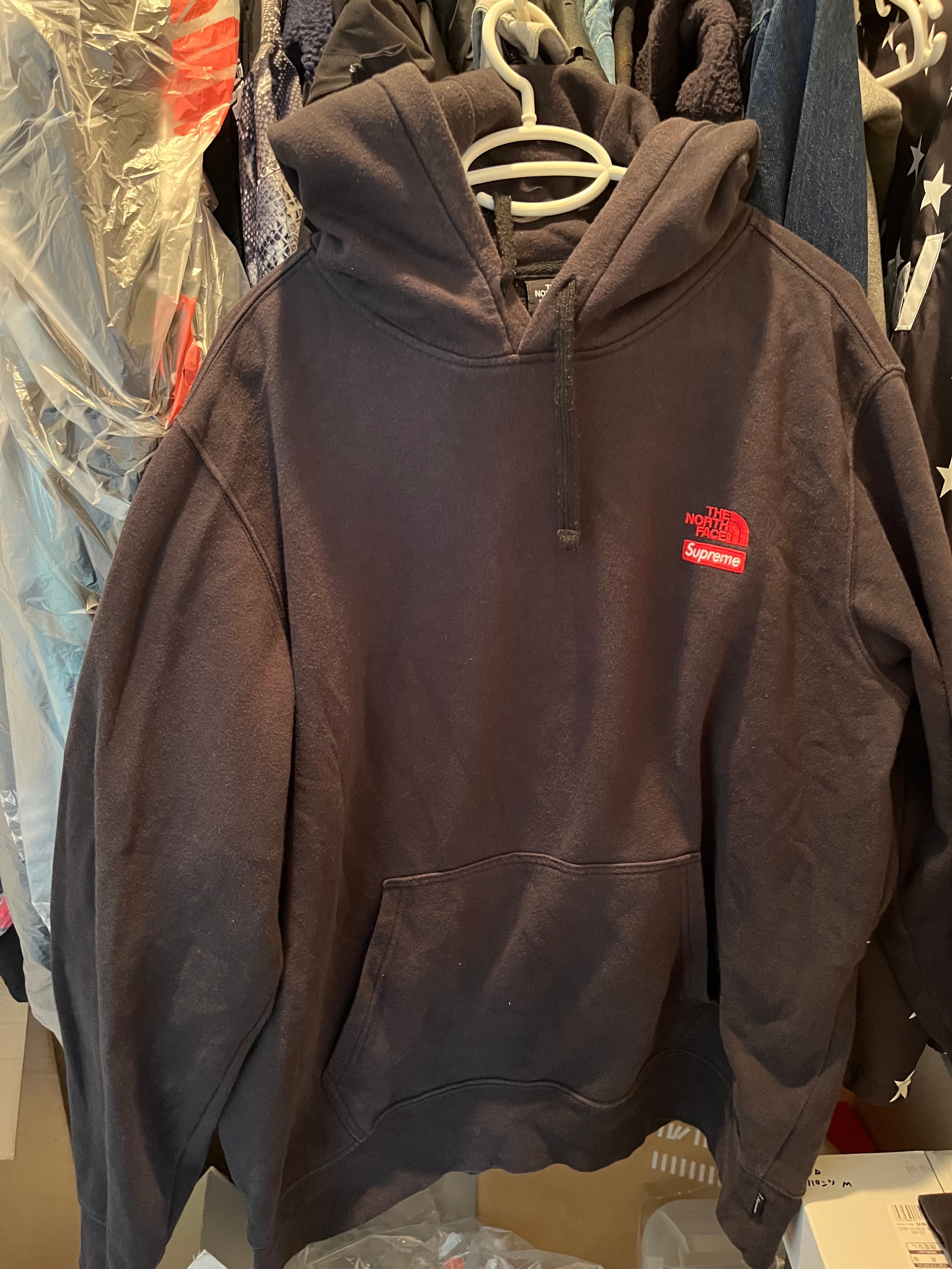 Supreme x The North Face Statue of Liberty Hooded Sweatshirt "Black"