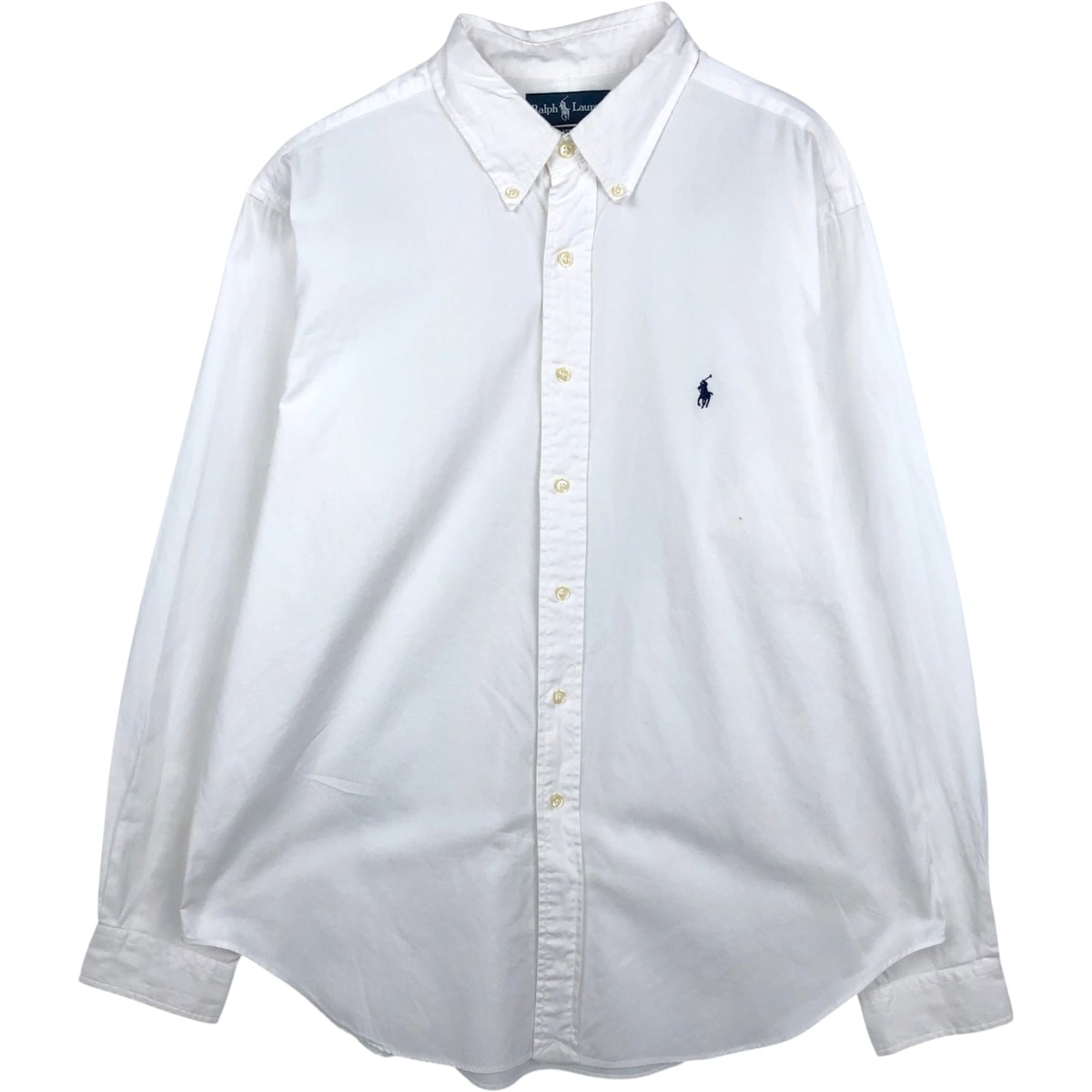 古着 ラルフローレン Ralph Lauren CLASSIC FIT クラシックフィット 長袖 ボタンダウンシャツ メンズXL相当/eaa666188