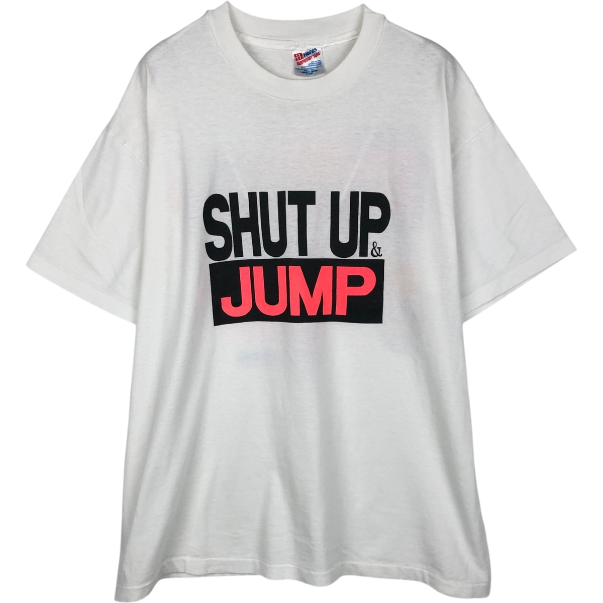 古着 90年代 ヘインズ Hanes ADRENALIN RUSH CLUB プリントTシャツ USA製 メンズXL相当 ヴィンテージ/eaa648469