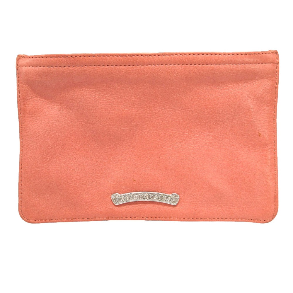 クロムハーツ  チェンジパース   レザー  ピンク   コインケ