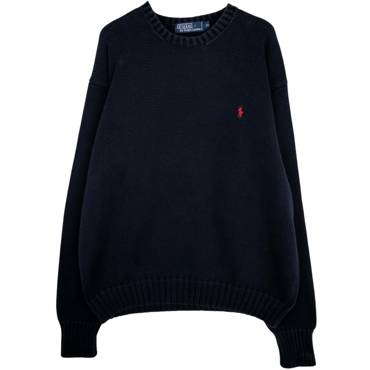古着 ラルフローレン Ralph Lauren POLO by Ralph Lauren コットンニットセーター メンズXL相当/eaa618682