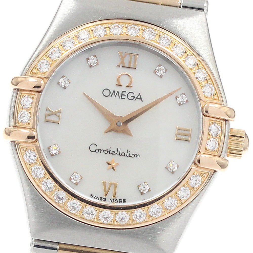 ☆美品 オメガ コンステレーション 1360.76 レディース 【中古】