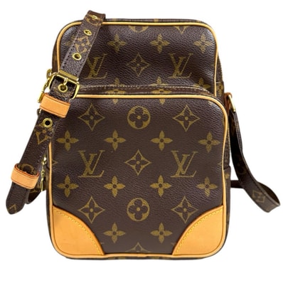 ルイヴィトン アマゾン モノグラム ショルダーバッグ モノグラムキャンバス M45236 ブラウン レディース LOUIS VUITTON 中古