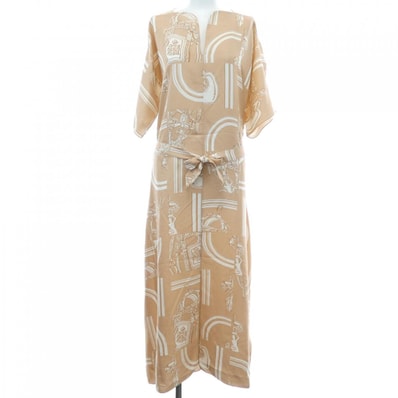 エルメス HERMES EN DESORDRE 4E0543DQ ツイルレーヌ ワンピース