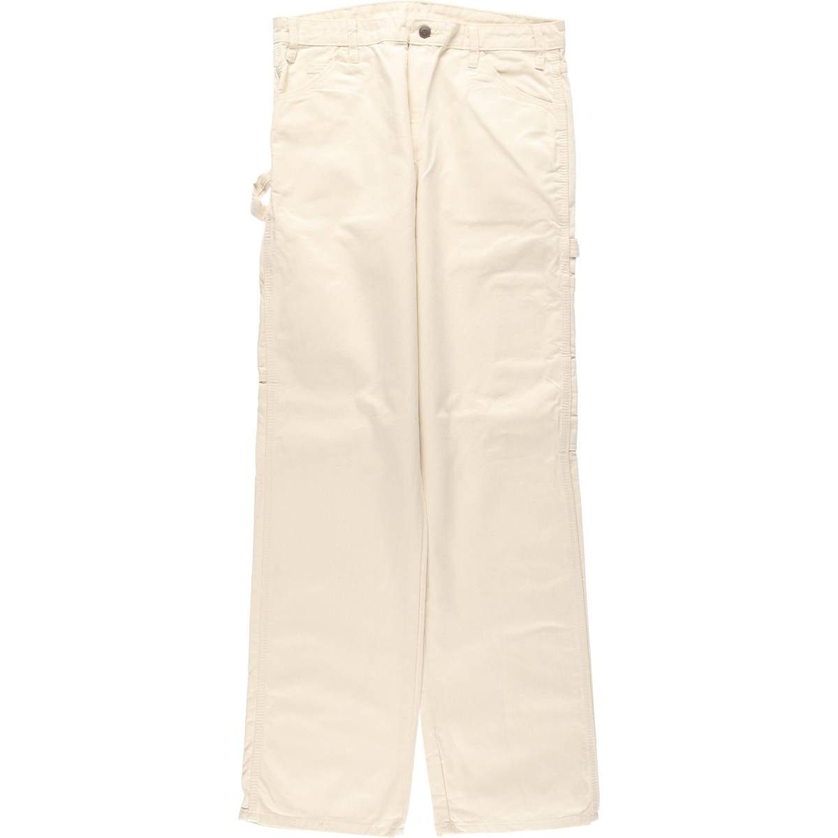 古着 ディッキーズ Dickies 生成り ペインターパンツ メンズw34相当/eaa623200
