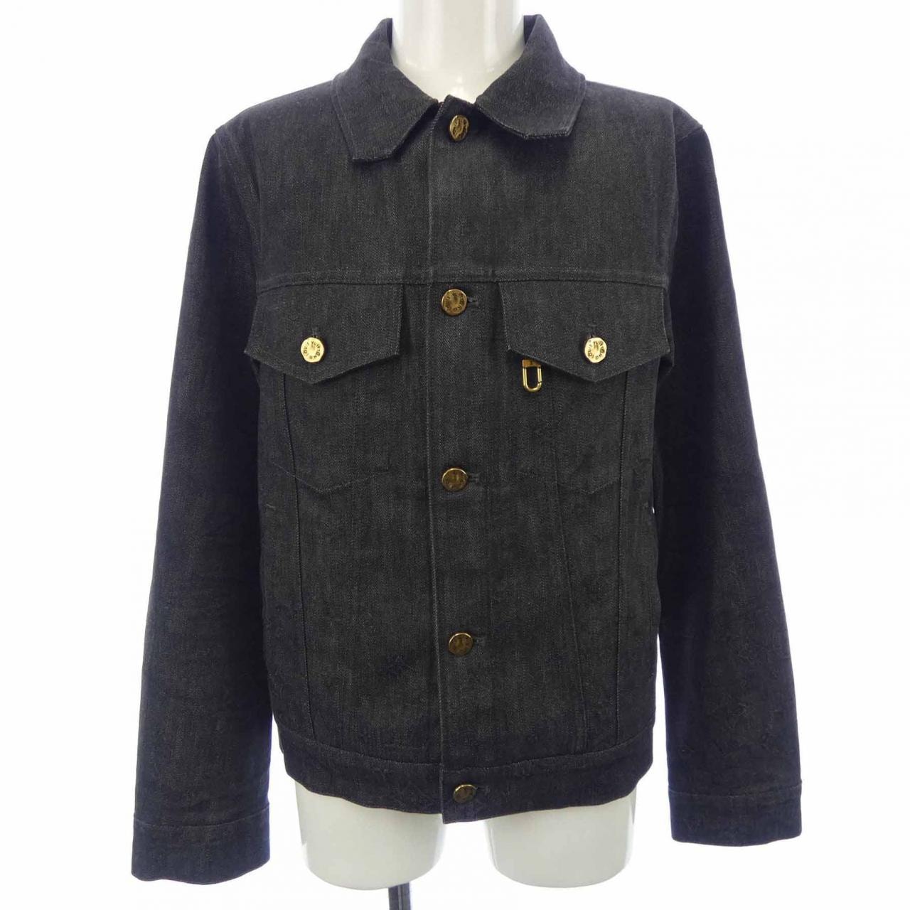 ルイヴィトン LOUIS VUITTON モノグラムDNAデニムジャケット HLA55WE53 デニムジャケット