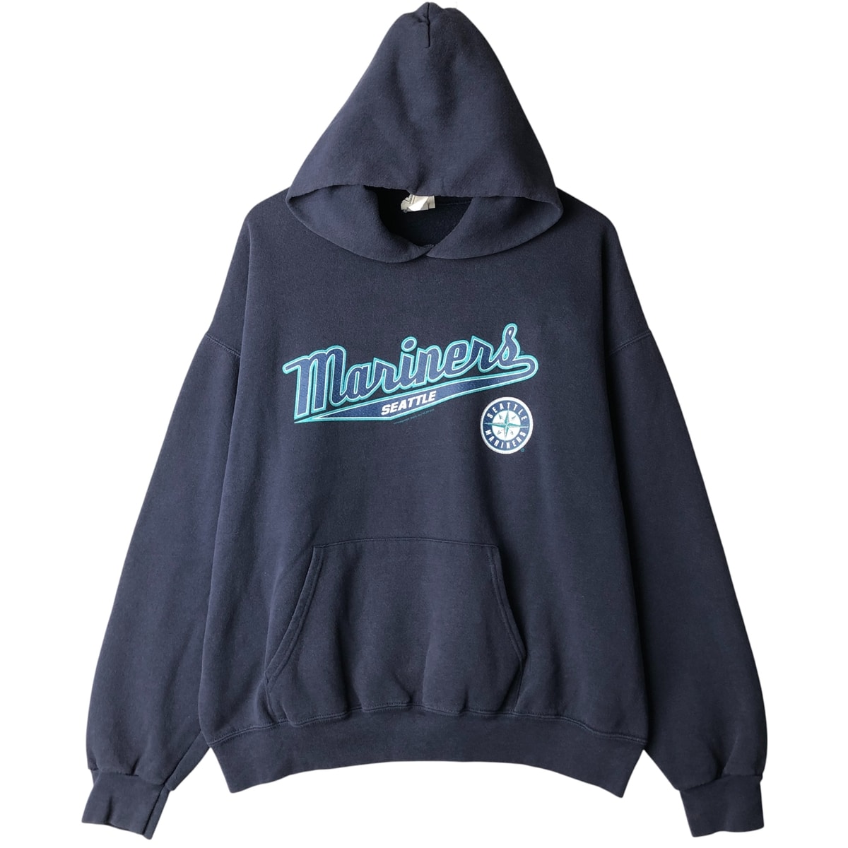 古着 リー Lee SPORT MLB SEATTLE MARINERS シアトルマリナーズ スウェットプルオーバーパーカー メンズL相当/eaa598639