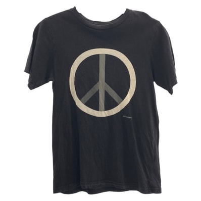 SATURDAYS SURF NYC サタデーズサーフニューヨーク ブラック 黒 コットン Tシャツ 505249 【中古】