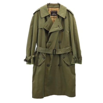 Burberrys バーバリーズ 80s 90s オールド トレンチコート L カーキ