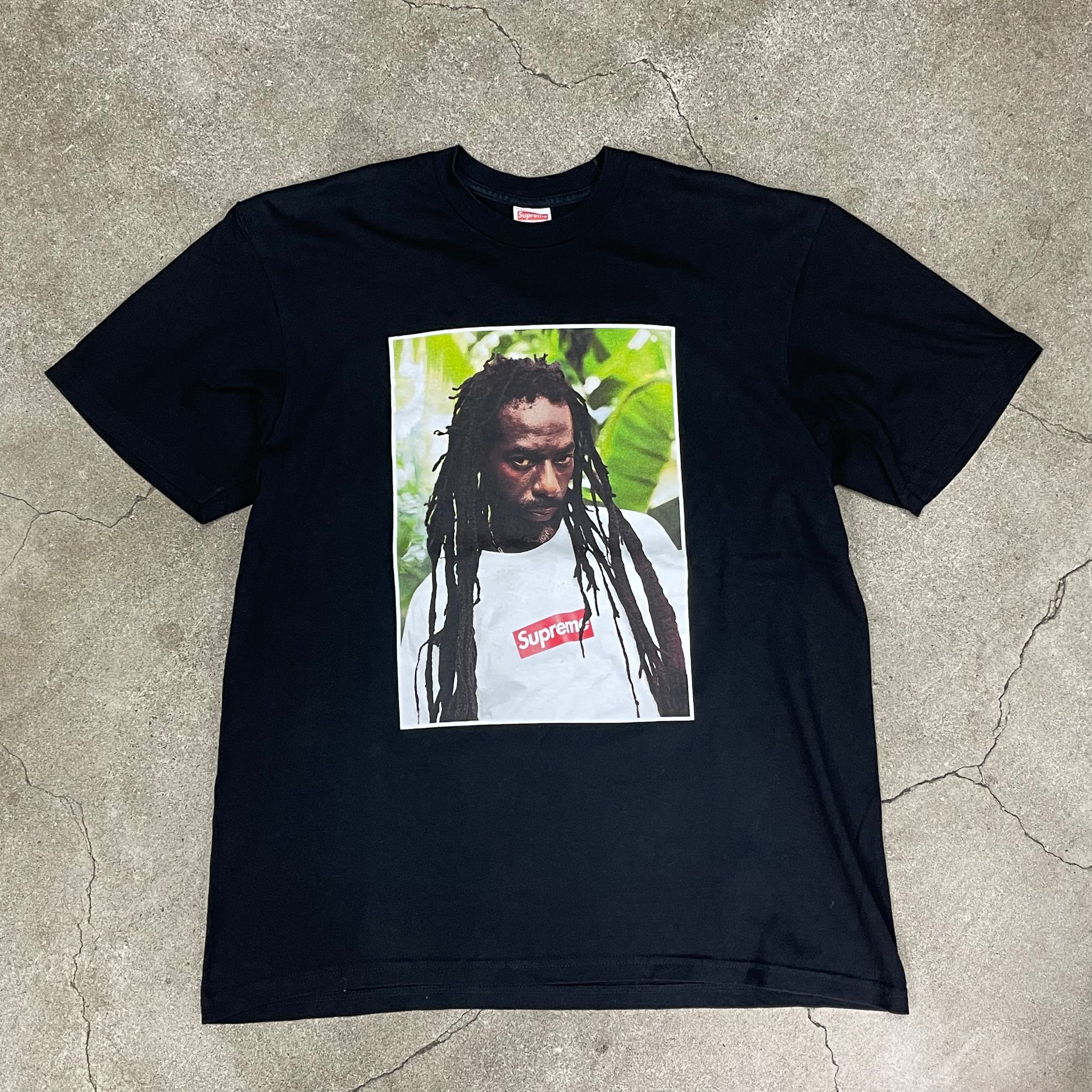 Supreme Buju Banton Tee "Black"
