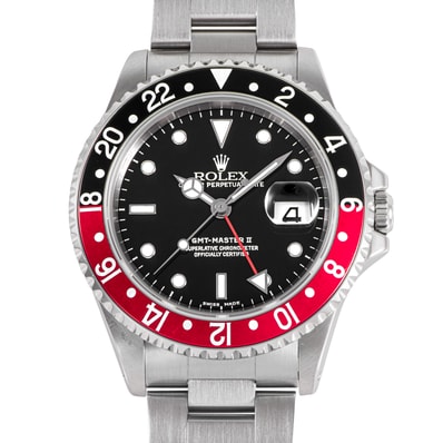 ROLEX ロレックス GMTマスター2 16710 A番 ステンレススチール【中古】