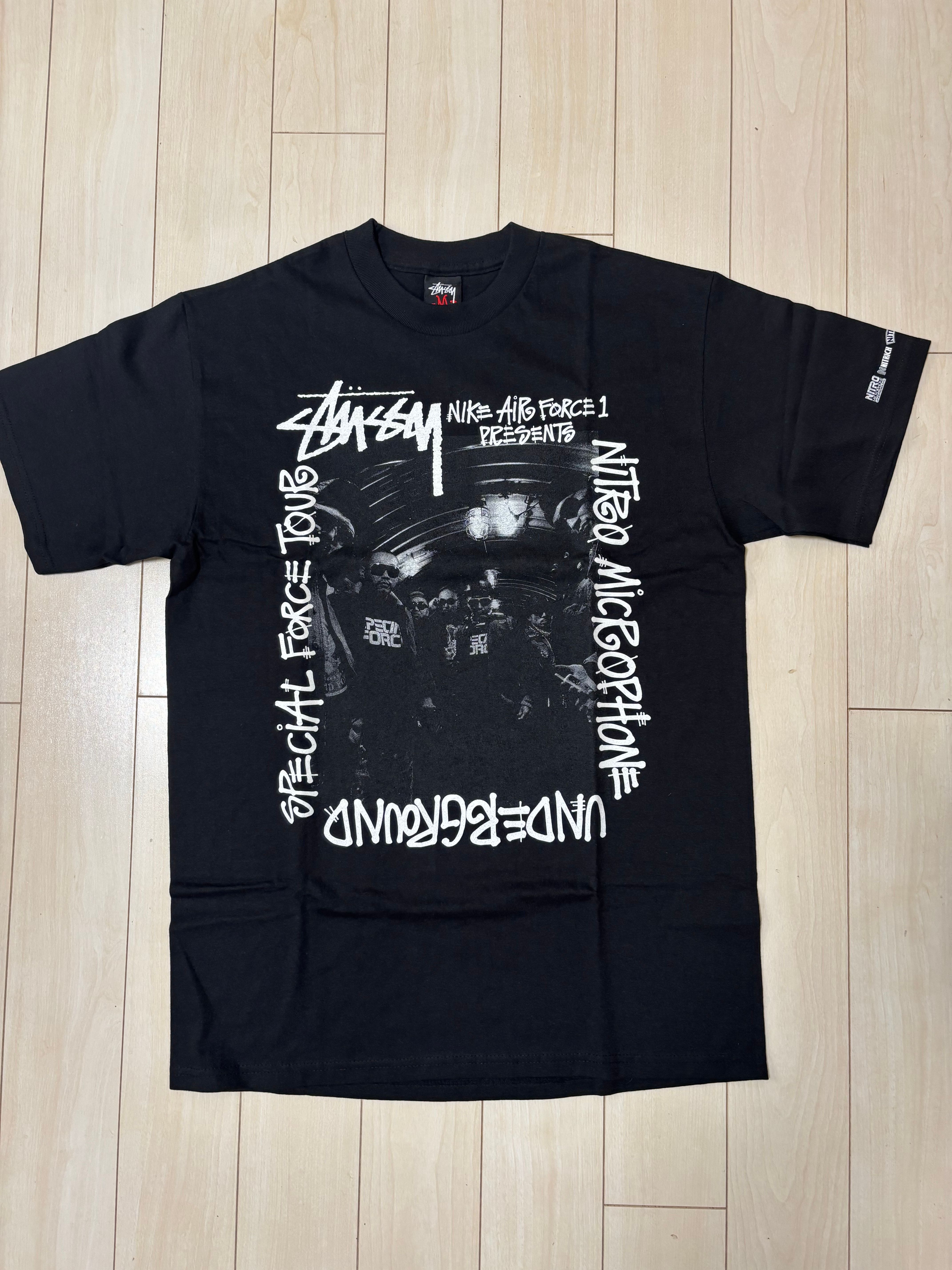 stussy nitro microphone underground Tシャツ