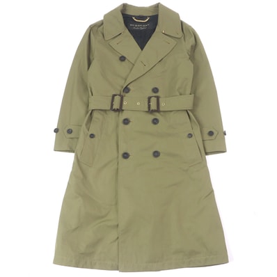 極美品 バーバリー
トレンチコート カーキ メンズ 44 4551350