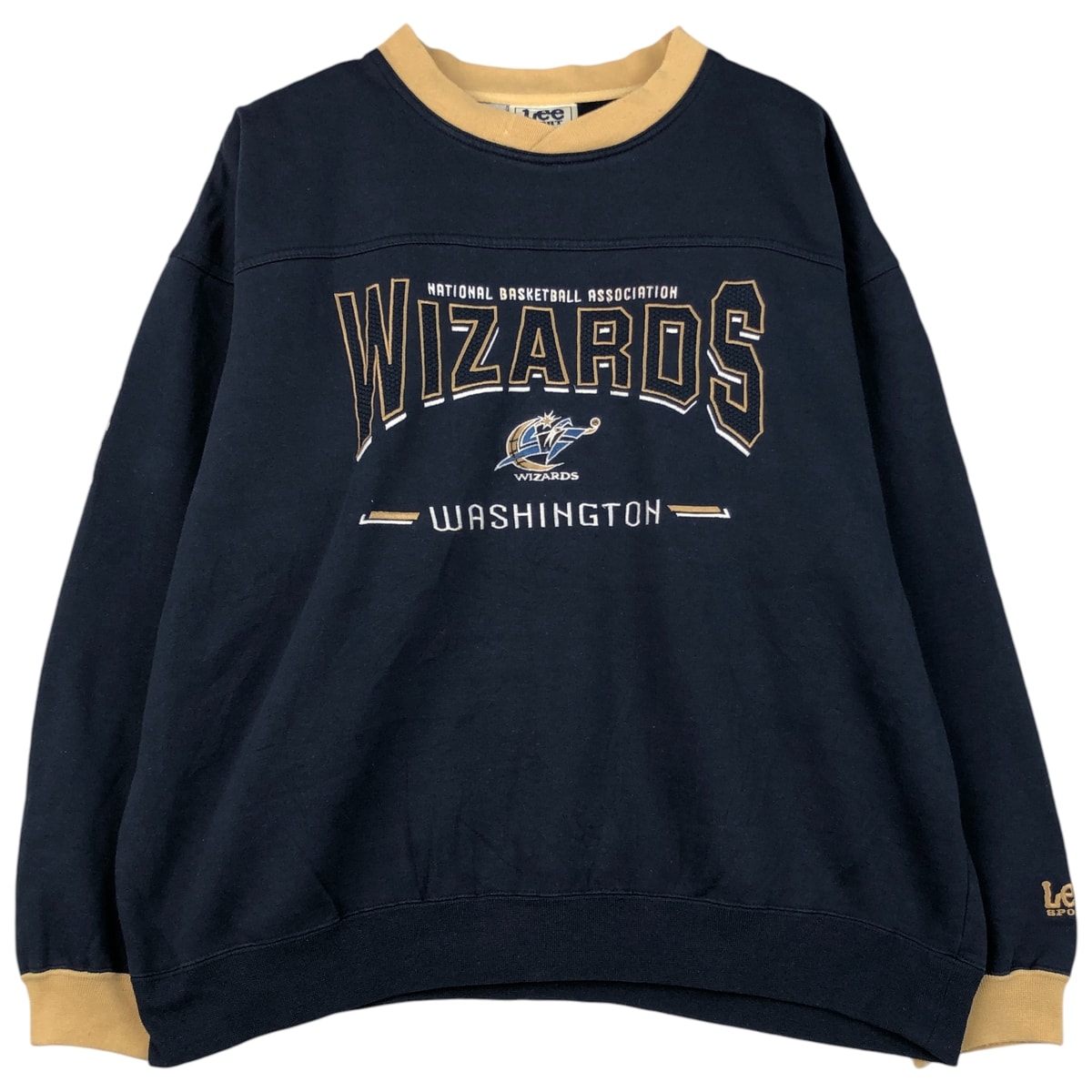 古着 90~00年代 リー Lee SPORT NBA WASHINGTON WIZARDS ワシントン ウィザーズ スウェットシャツ トレーナー メンズL相当/eaa482206