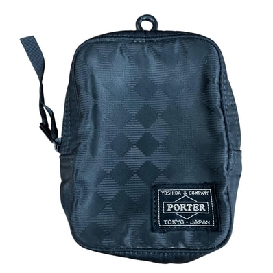 180053 現状品 PORTER ポーター ミニポーチ ブラック