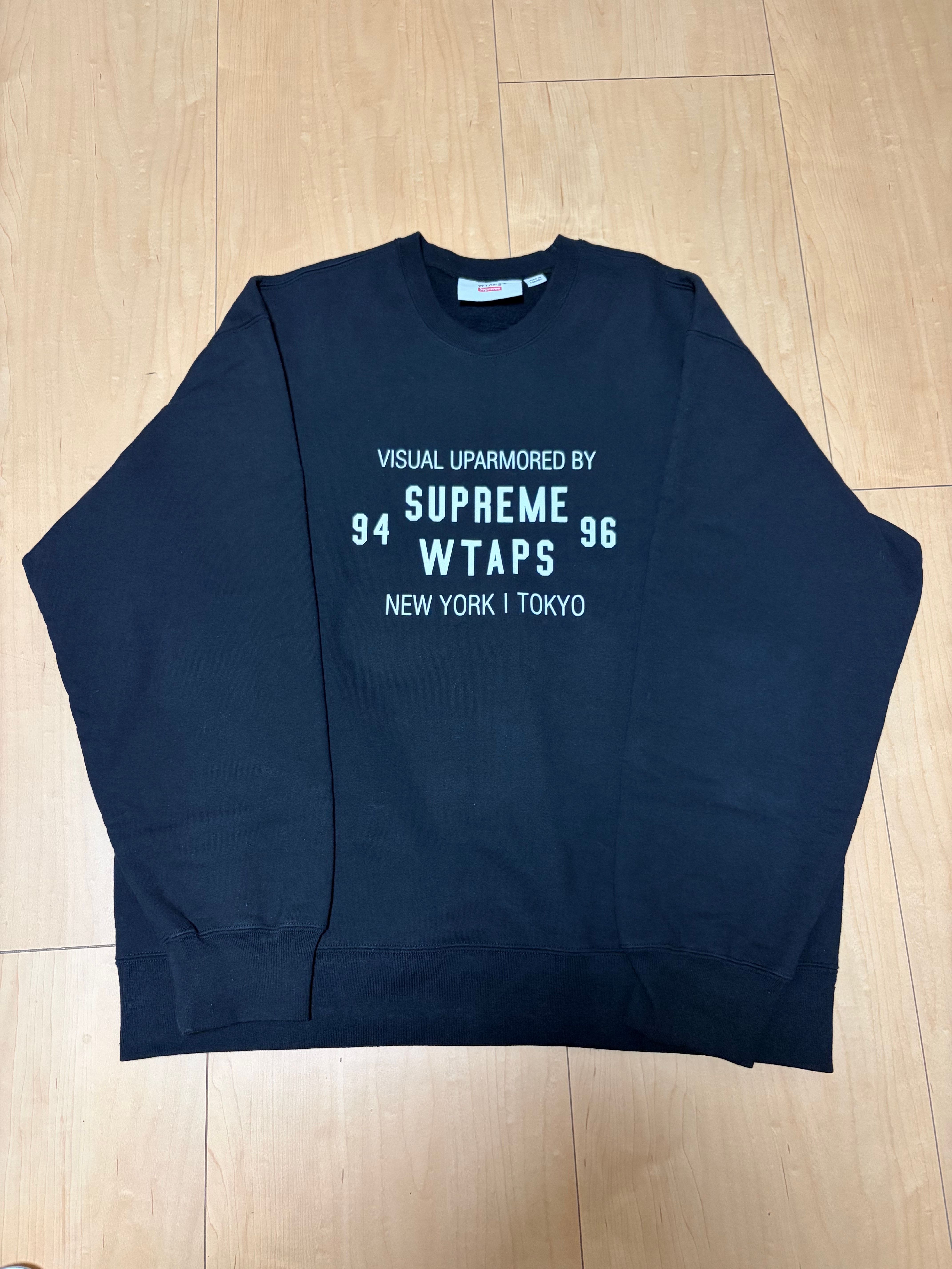 Supreme / WTAPS Crewneck "Black" 21274SPD-CSM03S