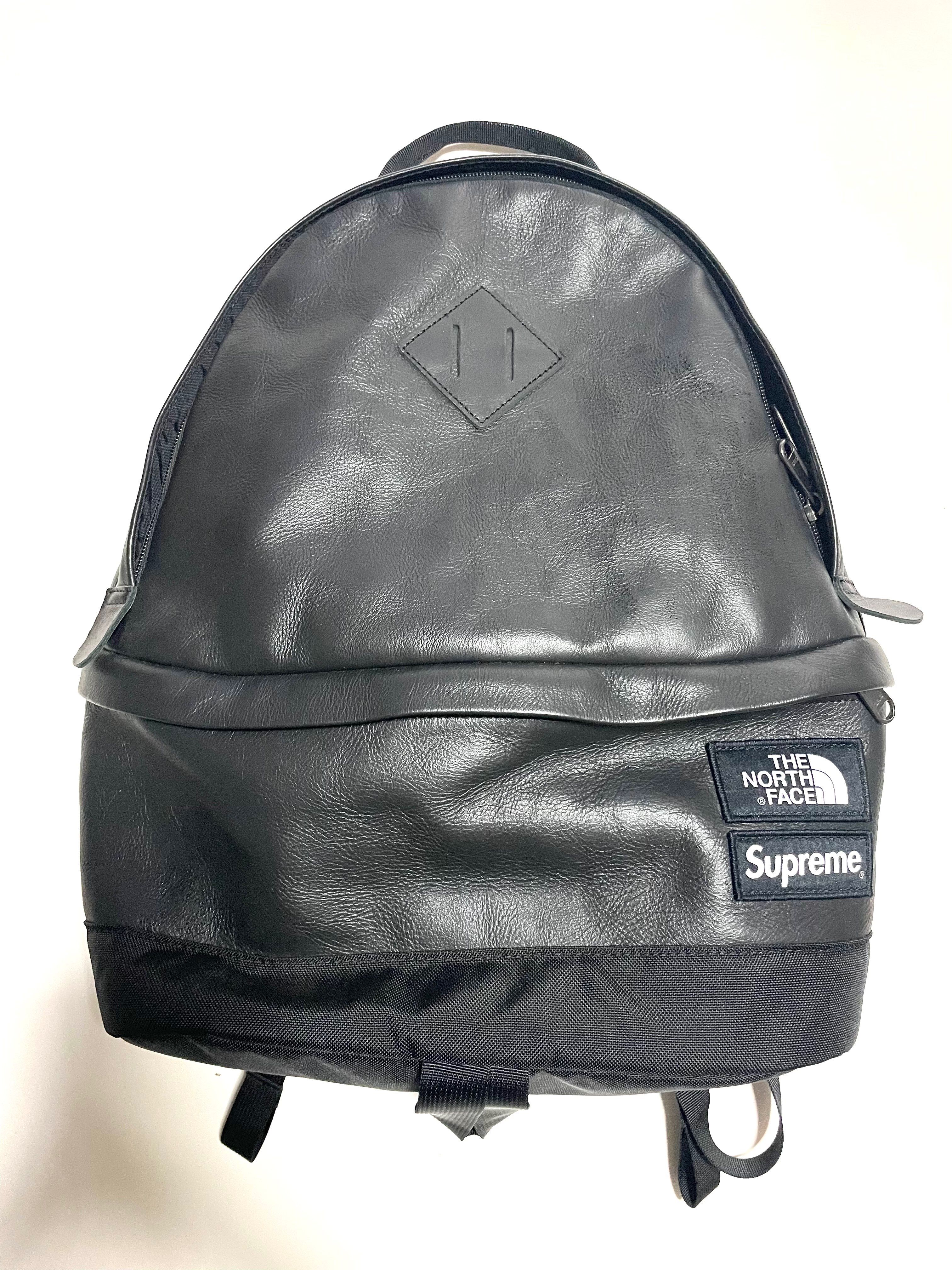 Supreme x The North Face Leather Day Pack "Black"