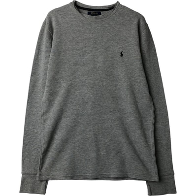 古着 ラルフローレン Ralph Lauren POLO RALPH LAUREN サーマルロンT ワッフル メンズM相当/eaa616265