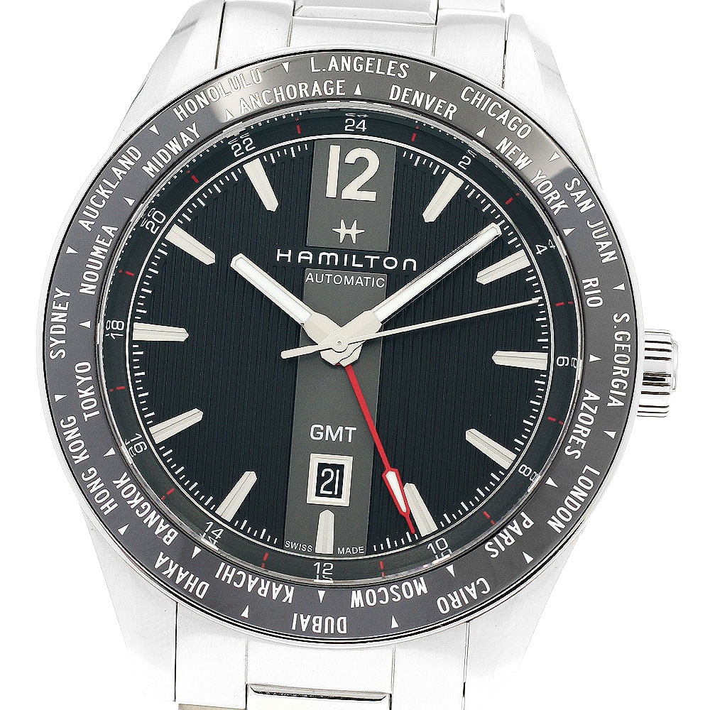 ☆美品 ハミルトン ブロードウェイ H437250 メンズ 【中古】