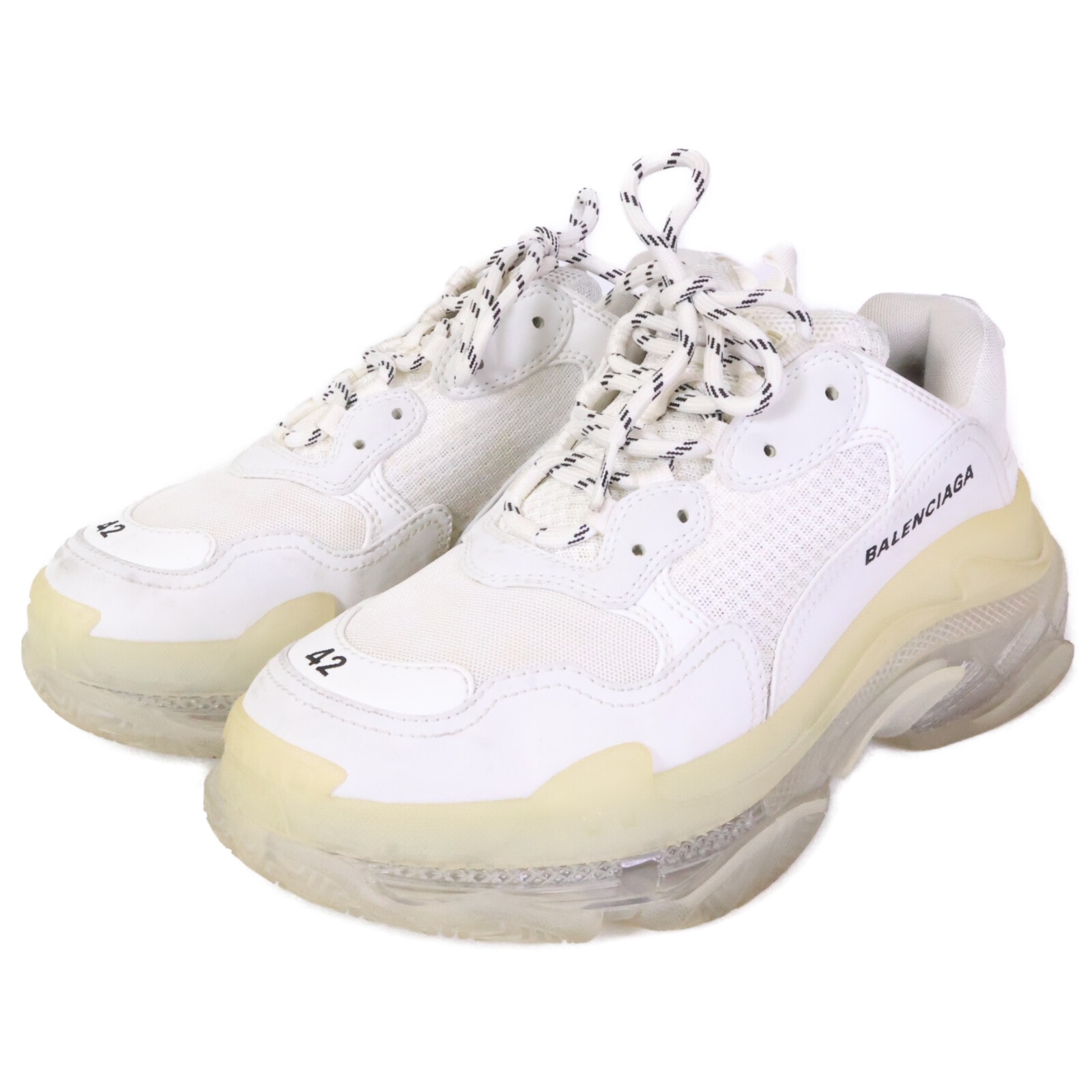 目立った傷や汚れなし】バレンシアガ 541624 TRIPLE S トリプルS