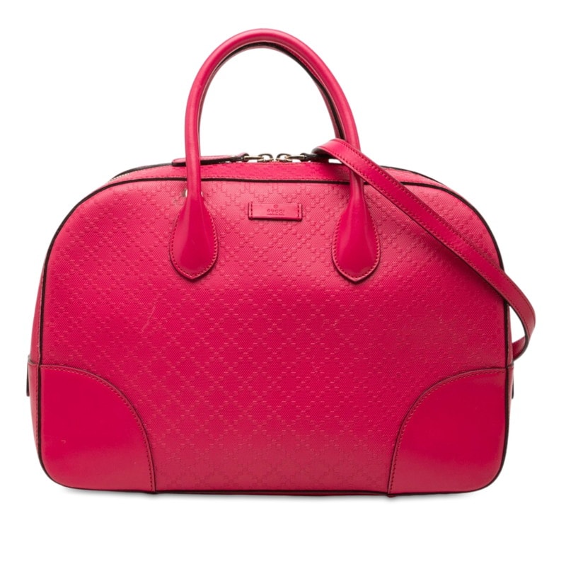 グッチ ブライトディアマンテ ハンドバッグ ショルダーバッグ 2way 354332 ピンク レザー レディース GUCCI 中古