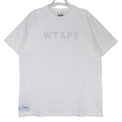 WTAPS College / SS / Cotton "White"