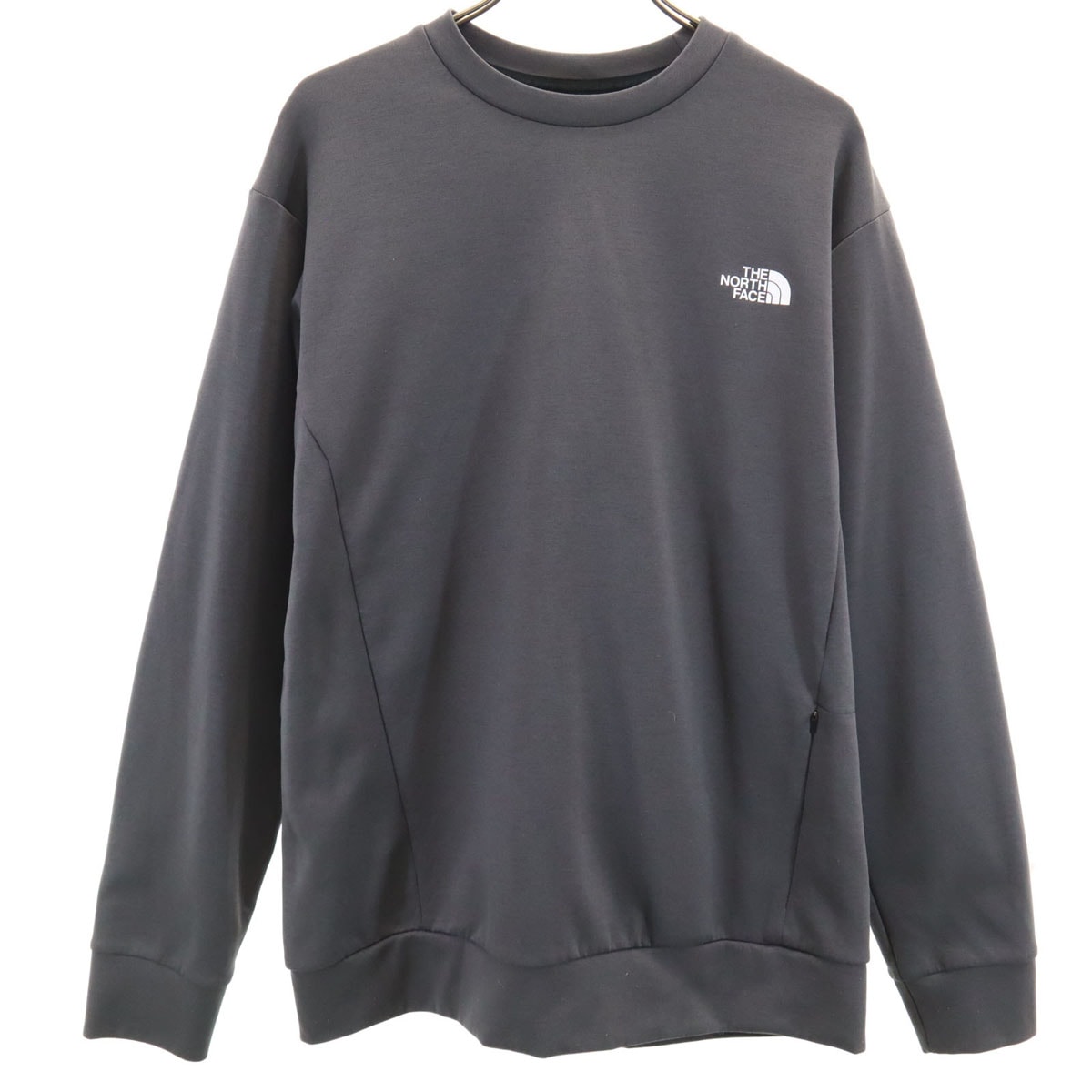 THE NORTH FACE ノースフェイス 長袖 スウェット トレーナー M グレー ロンT NT32496 薄手
