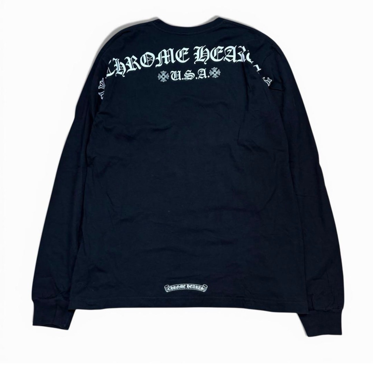 Chrome Hearts Shoulder Logo USA L/S T-Shirt "Black"