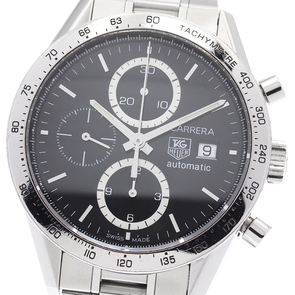 タグホイヤー カレラ キャリバー16 CV2016-2 メンズ 【中古】