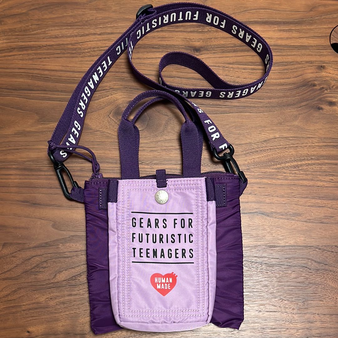 HUMAN MADE Mini Helmet Bag "Purple"