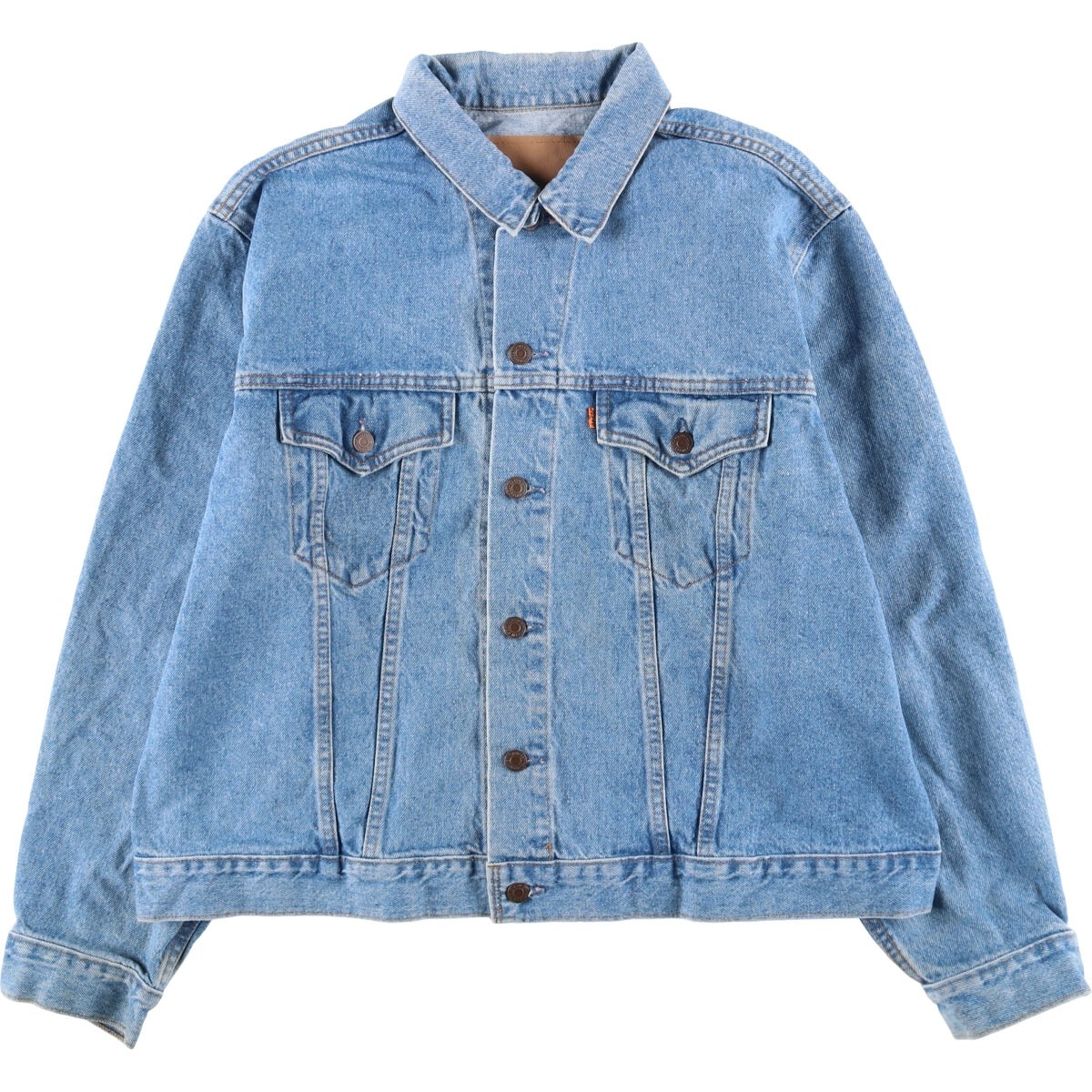 古着 80~90年代 リーバイス Levi's 75505-0212 デニムジャケット Gジャン カナダ製 メンズL相当 ヴィンテージ/eaa593603